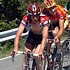 Frank Schleck in einer Ausreissergruppe bei der 16. Etappe des Giro d'Italia 2005